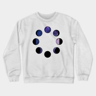 Moon Phases Crewneck Sweatshirt